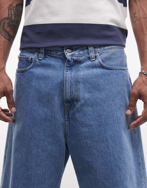 Carhartt WIP - Langdon - Jort in blauw met lichte wassing, 4 van 5