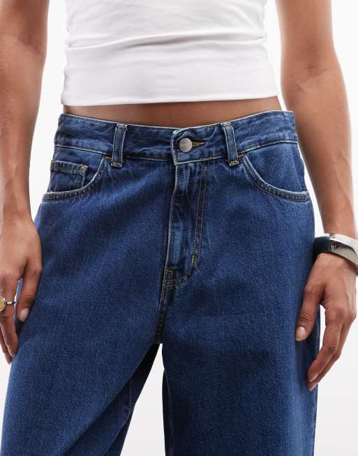 Carhartt WIP Lavine jeans med lige ben i mørkeblå vask, 5 af 5