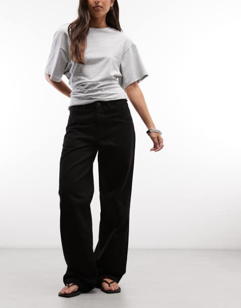 Carhartt WIP Lavine jeans med lige ben i sort vask - view 1