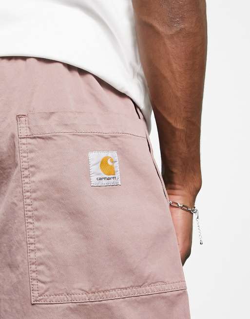 Carhartt WIP – Lawton – Rosa, avslappnade shorts, 4 av 4