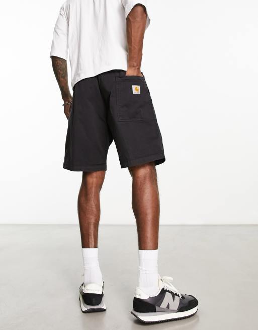 Carhartt WIP – Lawton – Svarta, avslappnade shorts, 2 av 4