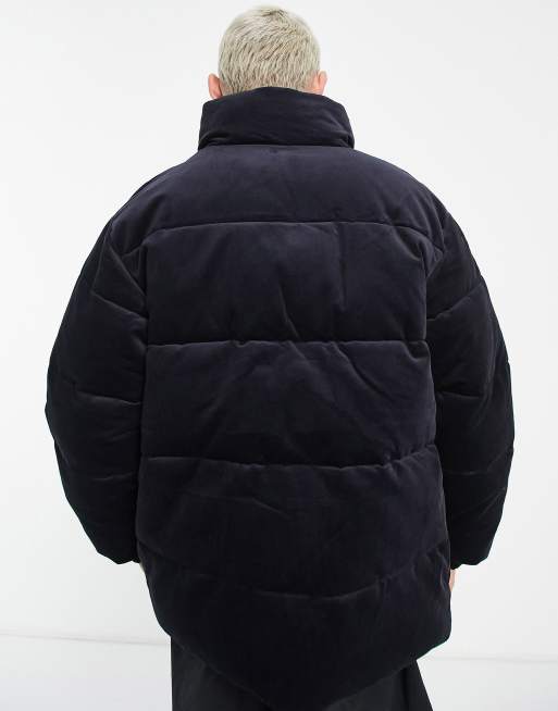 Carhartt WIP – Layton – Steppjacke aus Cord in Grau, 2 von 4