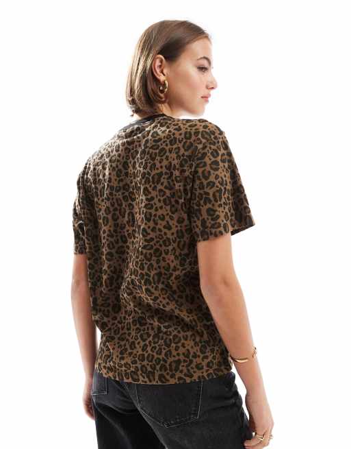 Carhartt WIP leo pocket t-shirt in leopard print, 4 of 4