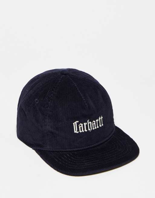 Carhartt WIP - Letterman pet in marineblauw