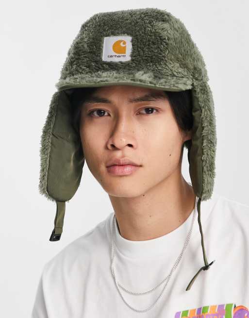 Carhartt WIP levin reversible hat in khaki | ASOS