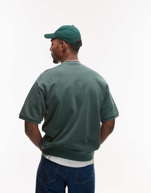 Carhartt WIP library graphic short sleeve sweatshirt in