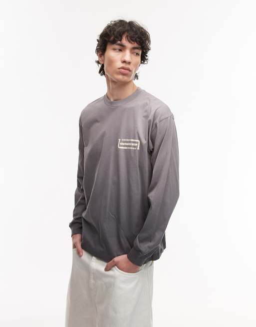 Carhartt WIP - Light Work - T-shirt met lange mouwen in beige, 4 van 4