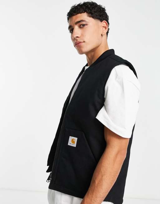 Carhartt WIP lined vest in black | ASOS