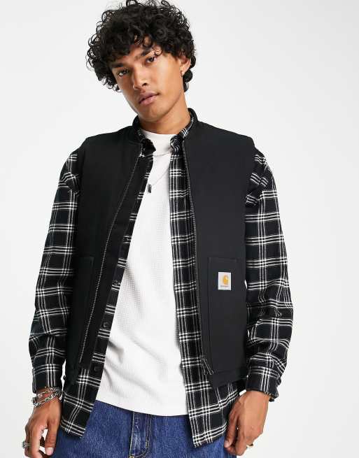 Gray hot sale carhartt vest