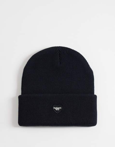 Carhartt WIP liten hjärtmössa i svart - view 1