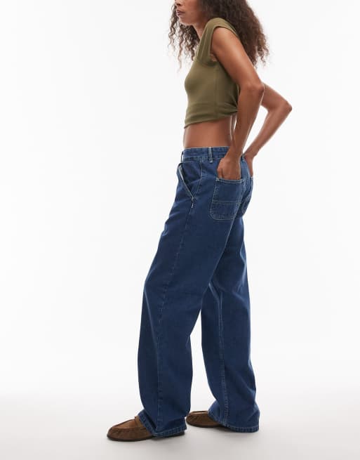 Carhartt WIP – Locker geschnittene, schlichte Jeans in Blau mit Stone-Waschung, 2 von 5
