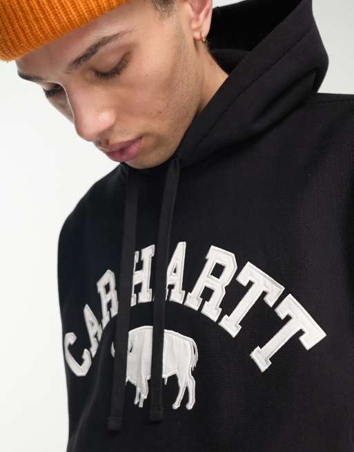 Carhartt WIP locker hoodie in black | ASOS