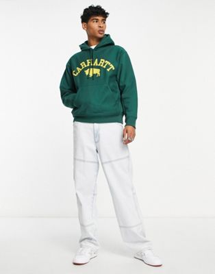 Carhartt WIP locker hoodie in green - ASOS Price Checker