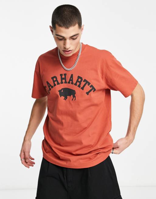 Carhartt WIP - Locker - Orange T-shirt, 4 af 4