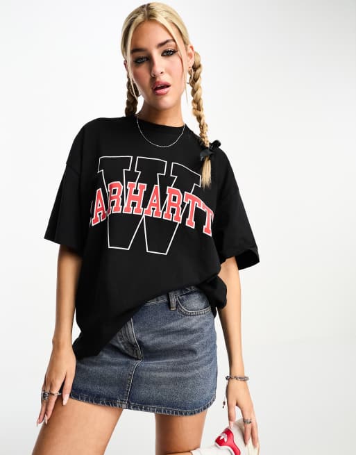 Ease Oversized Short Sleeve T-Shirt Black