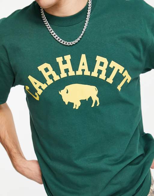Carhartt WIP Locker t-shirt in green, 3 of 4
