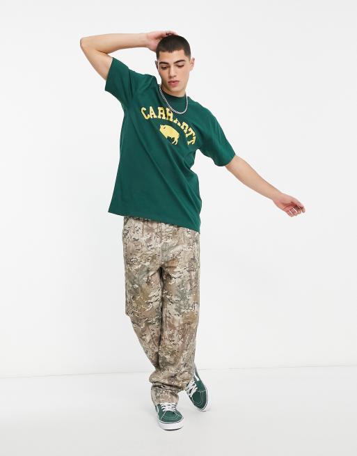 Carhartt WIP Locker t-shirt in green, 4 of 4