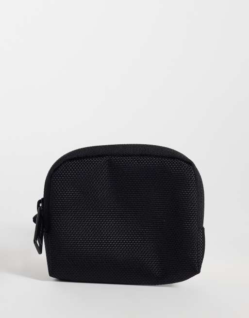 Carhartt WIP logo coin purse in black, 3 of 3