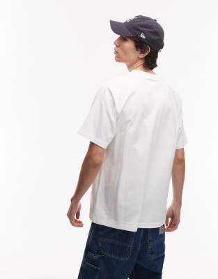 Carhartt WIP logo t-shirt in white