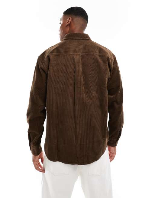 トップス carhartt LONG-SLEEVE FLINT SHIRTS Carhartt Long Sleeve Flint Shirt - Dark Plum I029442_16T_02