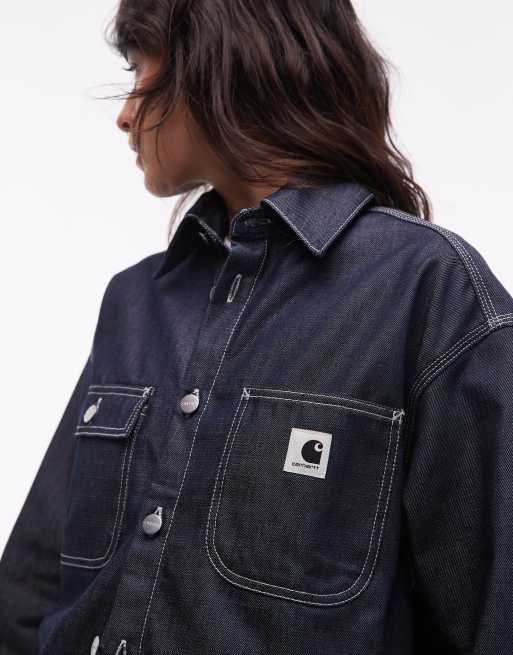 Carhartt WIP - Louis - Camicia in denim rigido blu, 2 di 4