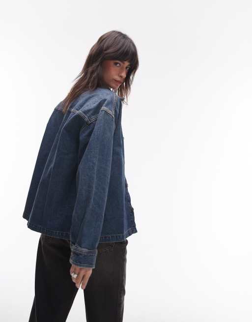 Carhartt WIP - Lovilia - Camicia giacca lavaggio blu, 4 di 4
