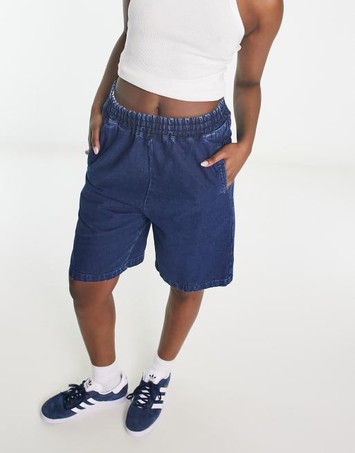 Carhartt WIP - Lovilia - Short ample en jean - Bleu
