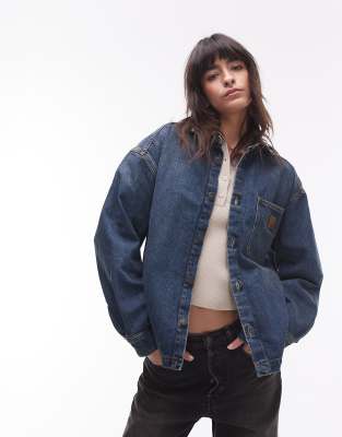 Carhartt WIP - Lovilia - Surchemise - Bleu délavé