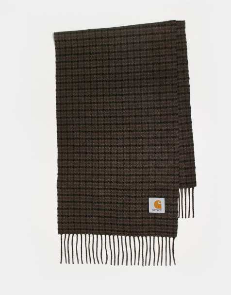 Carhartt WIP - Lowis - Sjaal met pied-de-poule in bruin - view 1