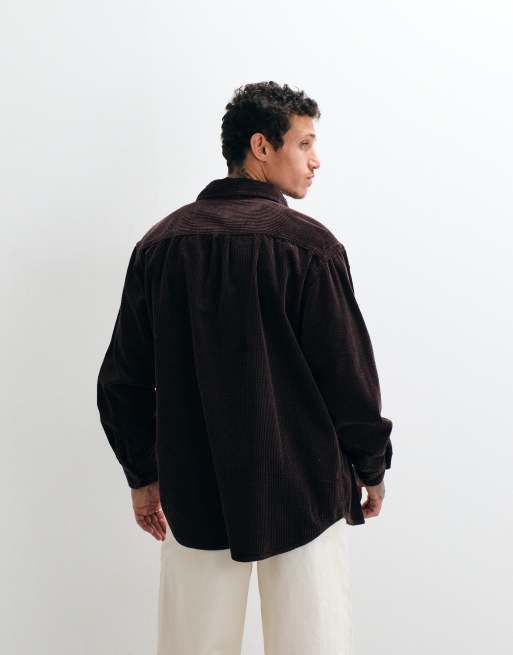 Carhartt WIP – Loyde – Langärmliges Cord-Hemd in Dunkelbraun, 3 von 5