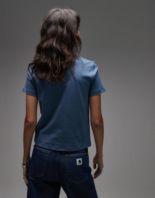 Carhartt WIP - Luca - T-shirt à manches courtes - Bleu délavé, 3 de 4