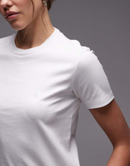 Carhartt WIP – Luca – Vit t-shirt med korta ärmar, 2 av 4