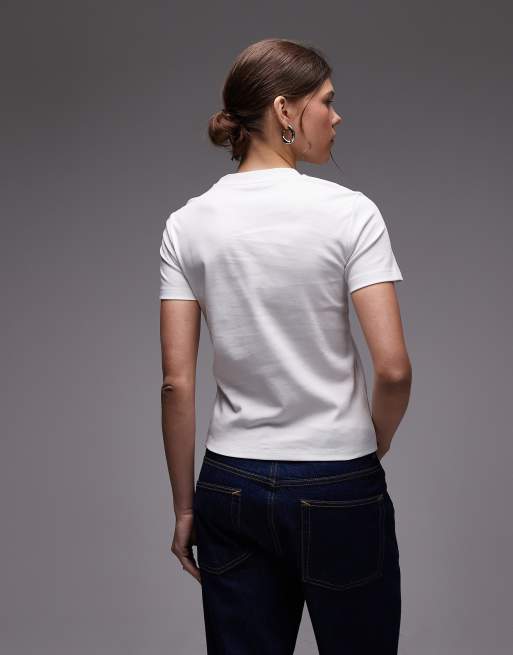Carhartt WIP – Luca – Vit t-shirt med korta ärmar, 4 av 4