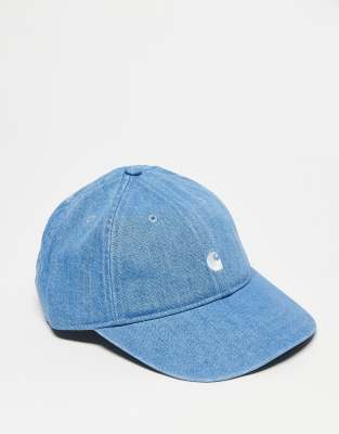 Carhartt WIP - Lucas - Casquette en denim - Bleu moyen délavé