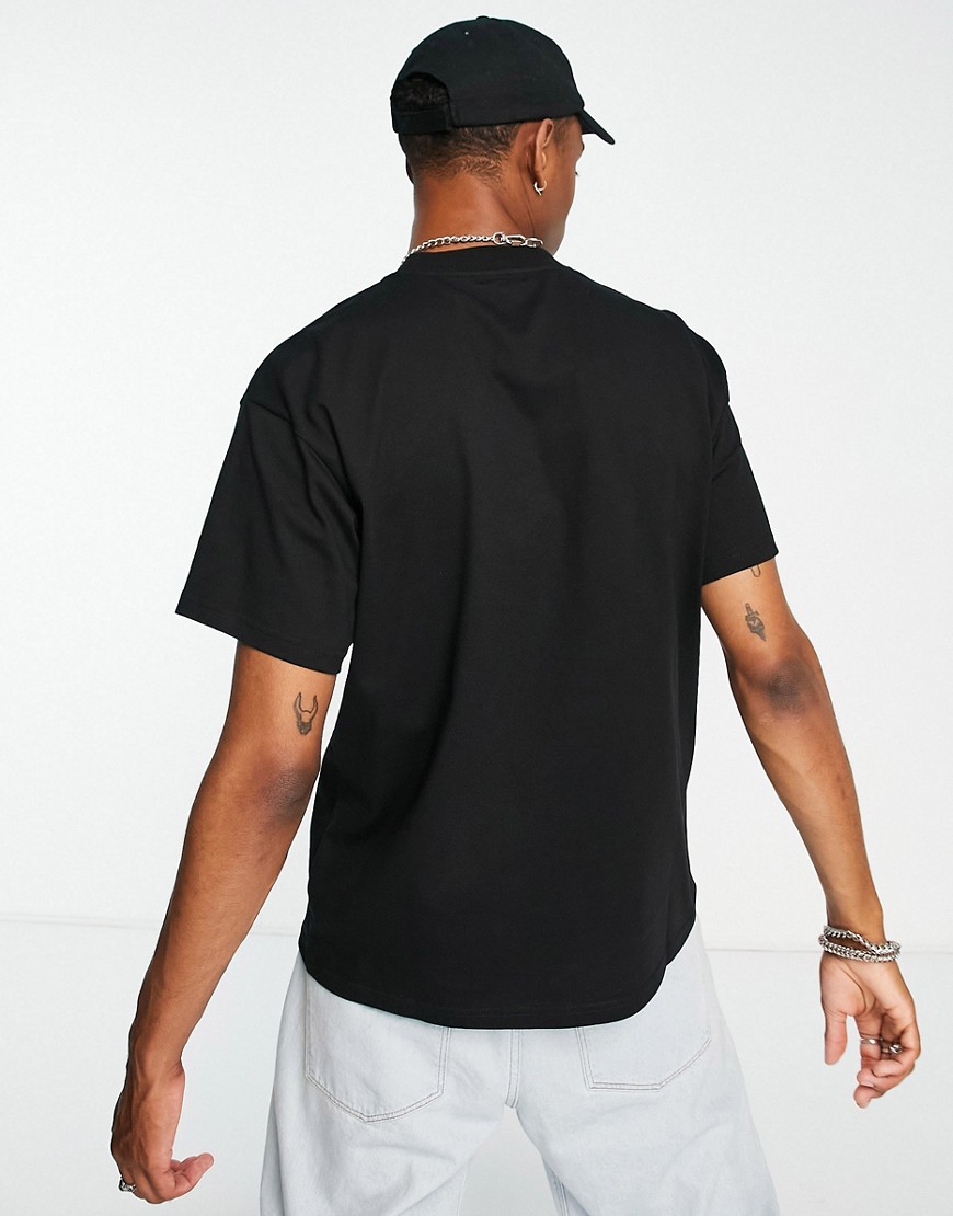 Lucky Painter - T-shirt nera-Nero - Carhartt WIP T-shirt donna  - immagine1