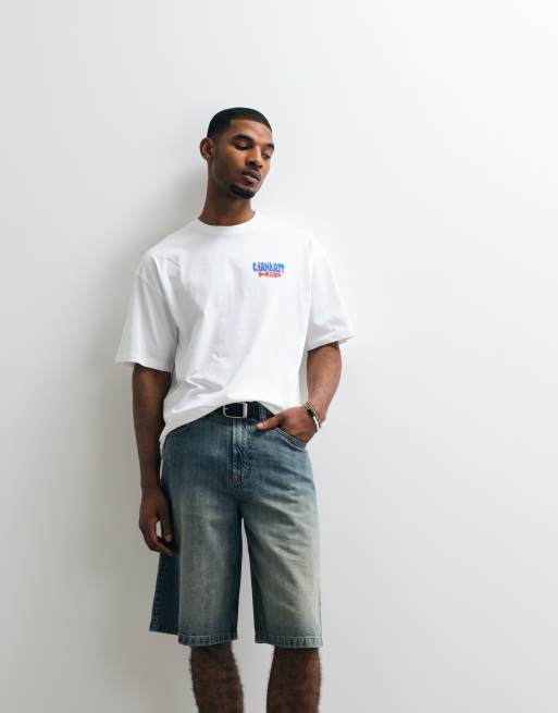 Carhartt WIP luggage label back print t-shirt in white, 5 of 5