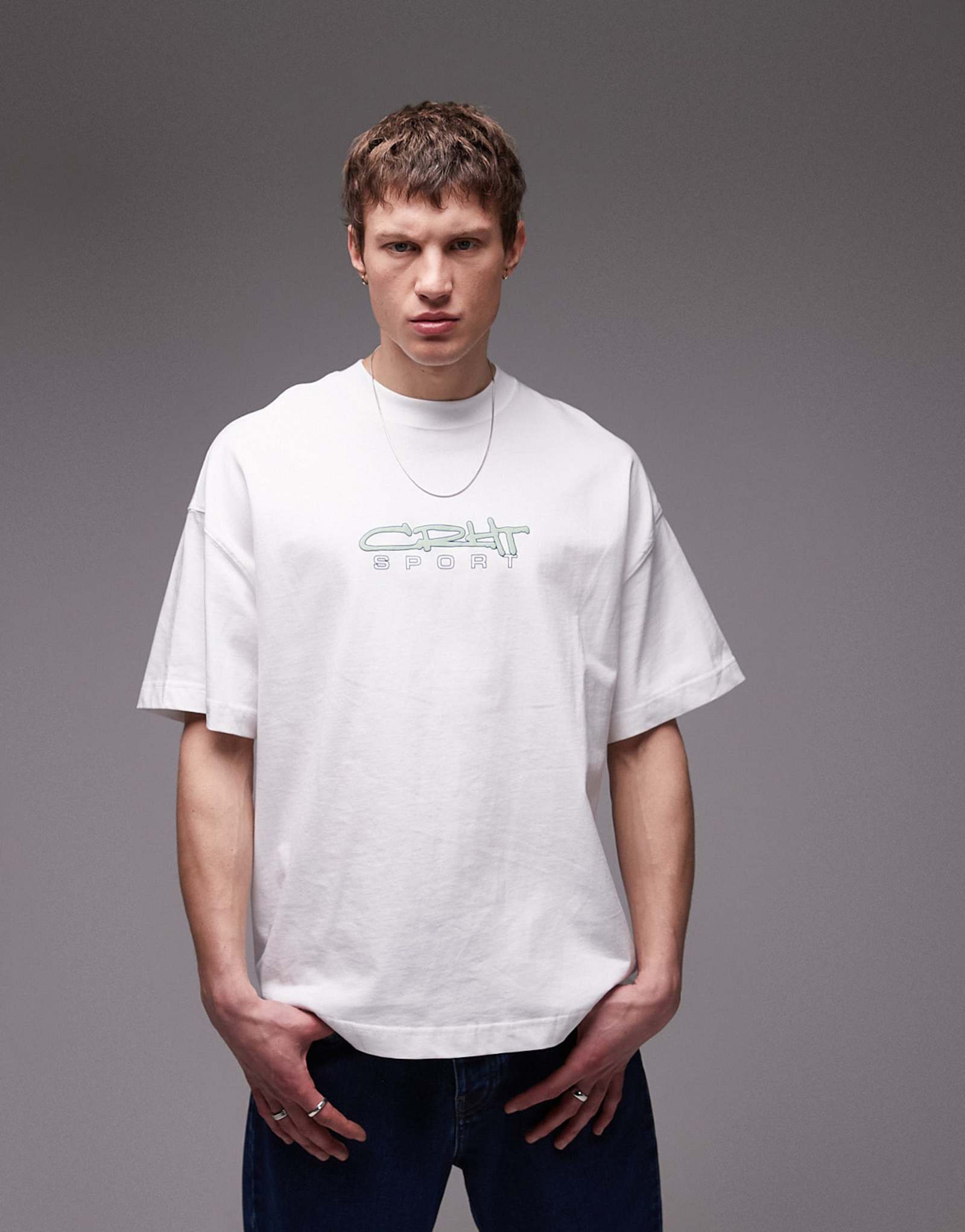 Белая футболка Carhartt WIP lyntos