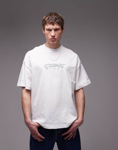 Carhartt WIP - Lyntos - T-shirt in wit - view 1