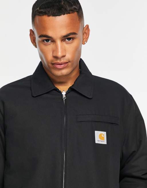 Carhartt WIP madera reverisble quilted jacket in black | ASOS