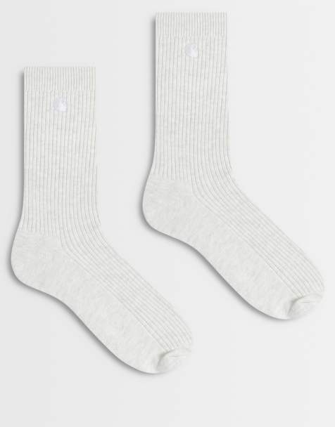 Carhartt WIP – Madison – 2er-Pack Socken in Grau - view 1