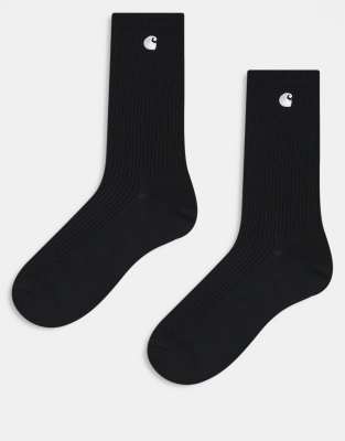 Carhartt WIP - Madison - 2er-Pack Socken in Schwarz