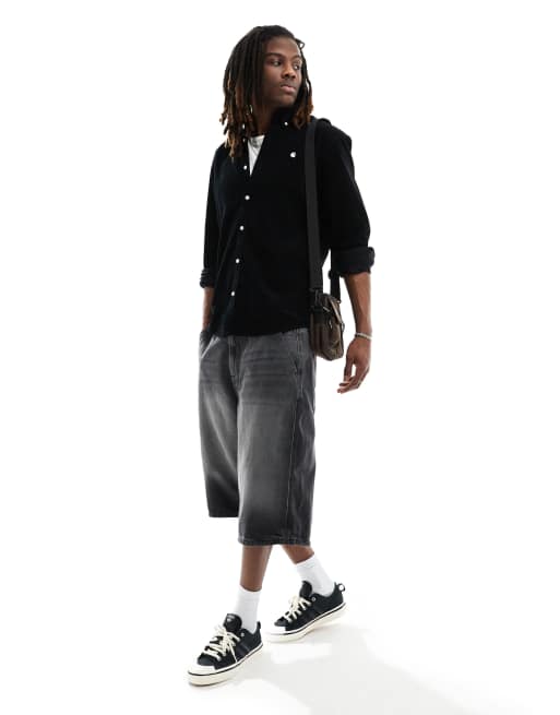 Carhartt WIP – Madison – Czarna koszula sztruksowa, 2 z 4