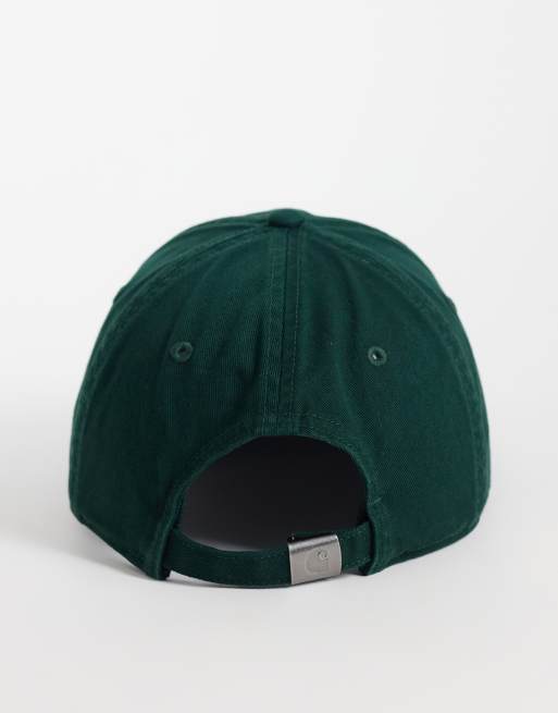 Carhartt WIP Madison Logo-Cap in Dunkelgrün, 2 von 3