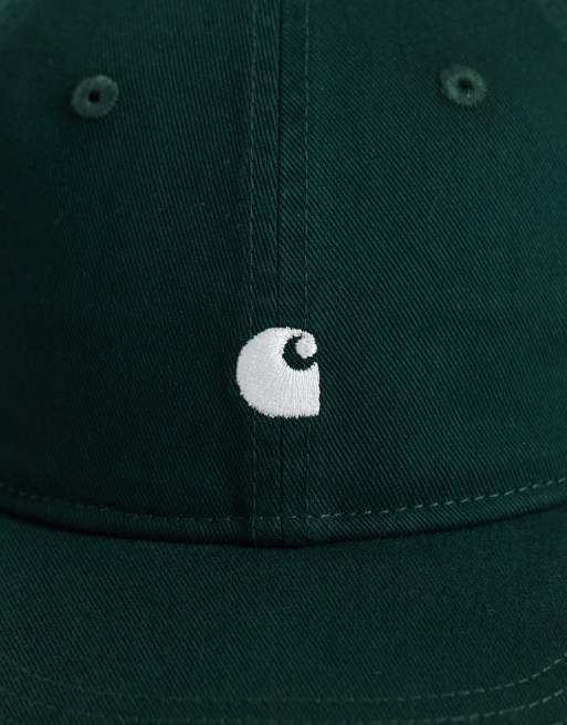 Carhartt WIP Madison Logo-Cap in Dunkelgrün, 3 von 3