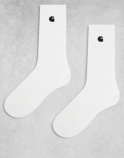Carhartt WIP - Madison - Lot de 2 paires de chaussettes - Blanc - view 1