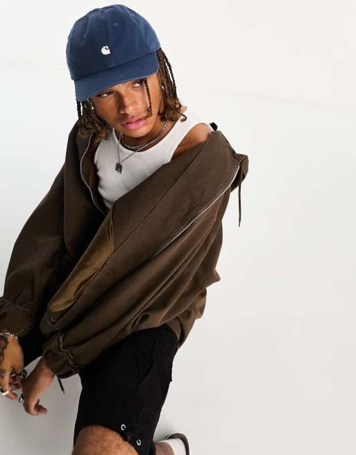 Carhartt WIP – Madison – Niebieska czapka z daszkiem