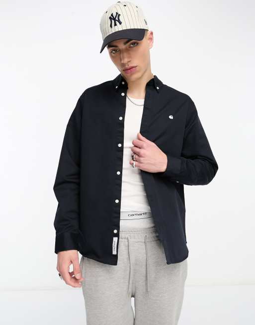 Carhartt WIP- Madison - Overhemd in marineblauw