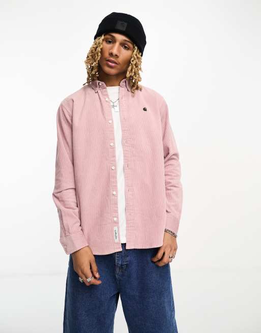 Carhartt WIP – Madison – Rosa manchesterskjorta, 4 av 4