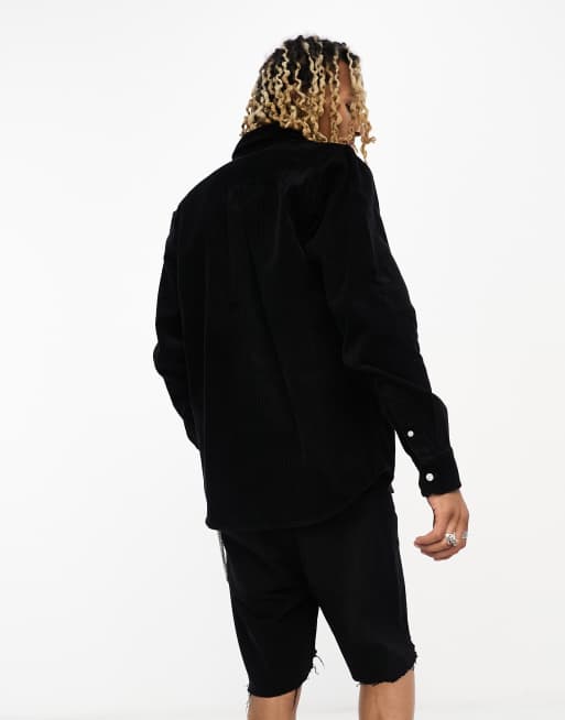 Carhartt WIP – Madison – Svart manchesterskjorta, 2 av 4