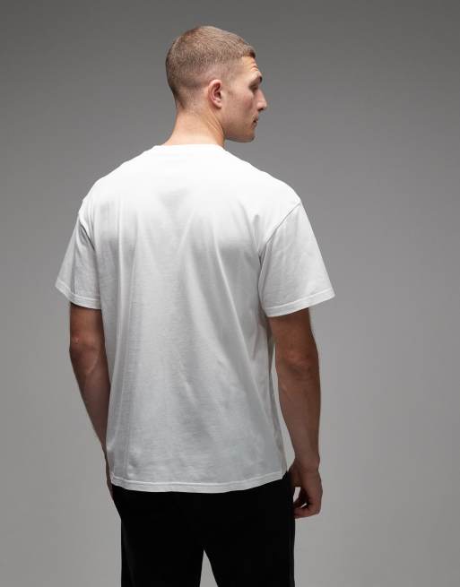 Carhartt WIP - Make Believe - T-shirt bianca vestibilità comoda, 3 di 5
